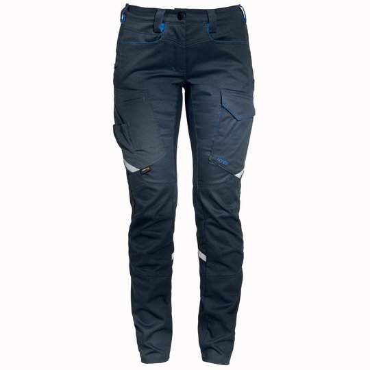 Ochranné odevy a pracovné oblečenie | Dámske nohavice slim fit uvex SuXXeed