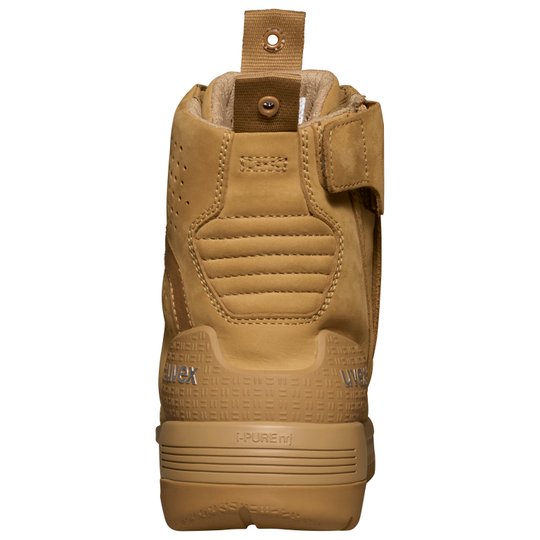 Work Boots | uvex 3 x-flow p zip penetration resistant tan work boots (wheat)