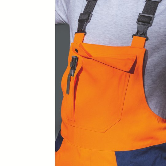 Schutzbekleidung und Workwear | Latzhose uvex suXXeed construction