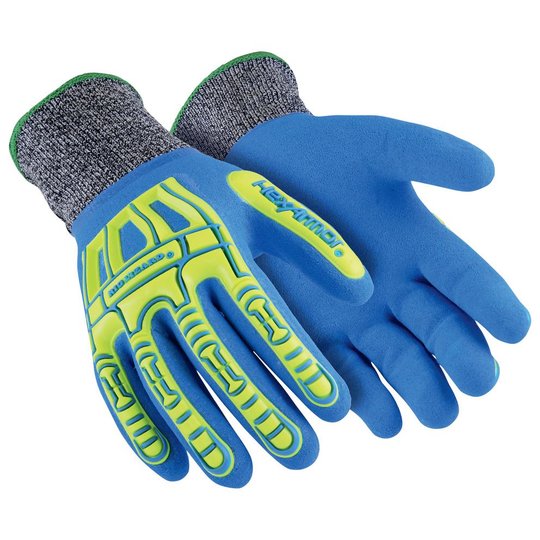 Rękawice chroniące przed uderzeniem HexArmor® Rig Lizard® Fluid 7102