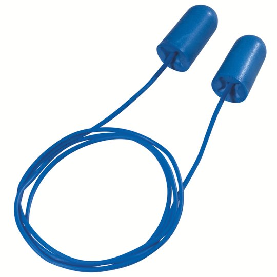 Protections auditives | Bouchons d'oreille à usage unique uvex x-fit XL detec 100 paires avec cordon