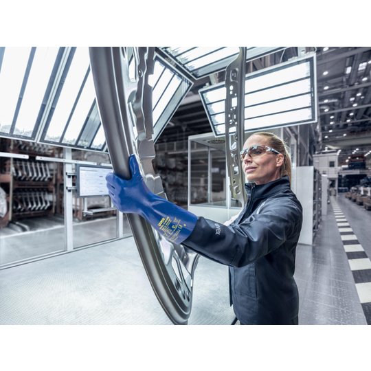 Ochranné rukavice | Ochranné rukavice odolné proti chemikáliím uvex rubiflex S NB35B