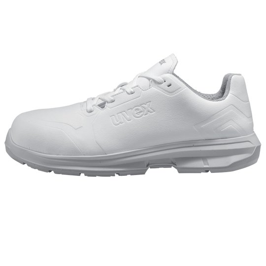 Safety footwear | uvex 1 sport white lace-up shoe S3 SRC