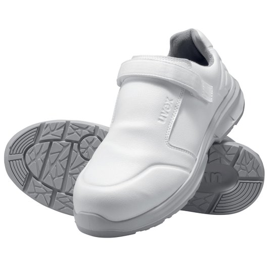 Sepatu Pengaman | Sepatu sport putih uvex 1 S2 FO SR